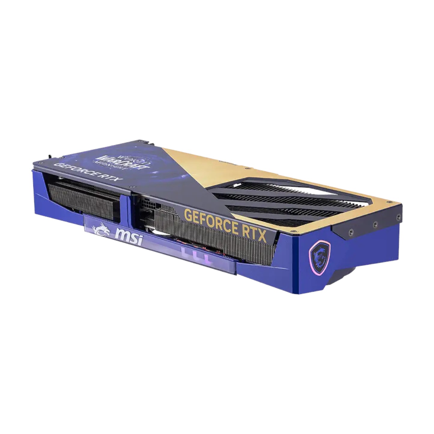 MSI GeForce RTX 5070 12GB World of Warcraft MIDNIGHT VOID EDITION OC Graphics Card