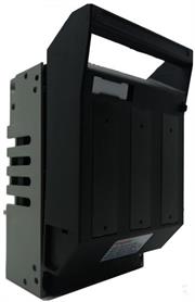 Solarix NT00 Horizontal Mount 3 Pole 160A DC Fuse Holder