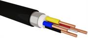 Solarix Surfix Black 4mm 4 Core With Earth Cable