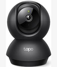 TP Link Pan or Tilt Home Security WiFi Camera Black