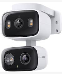 TP Link Indoor or Outdoor Dual Lens Pan or Tilt Security Camera