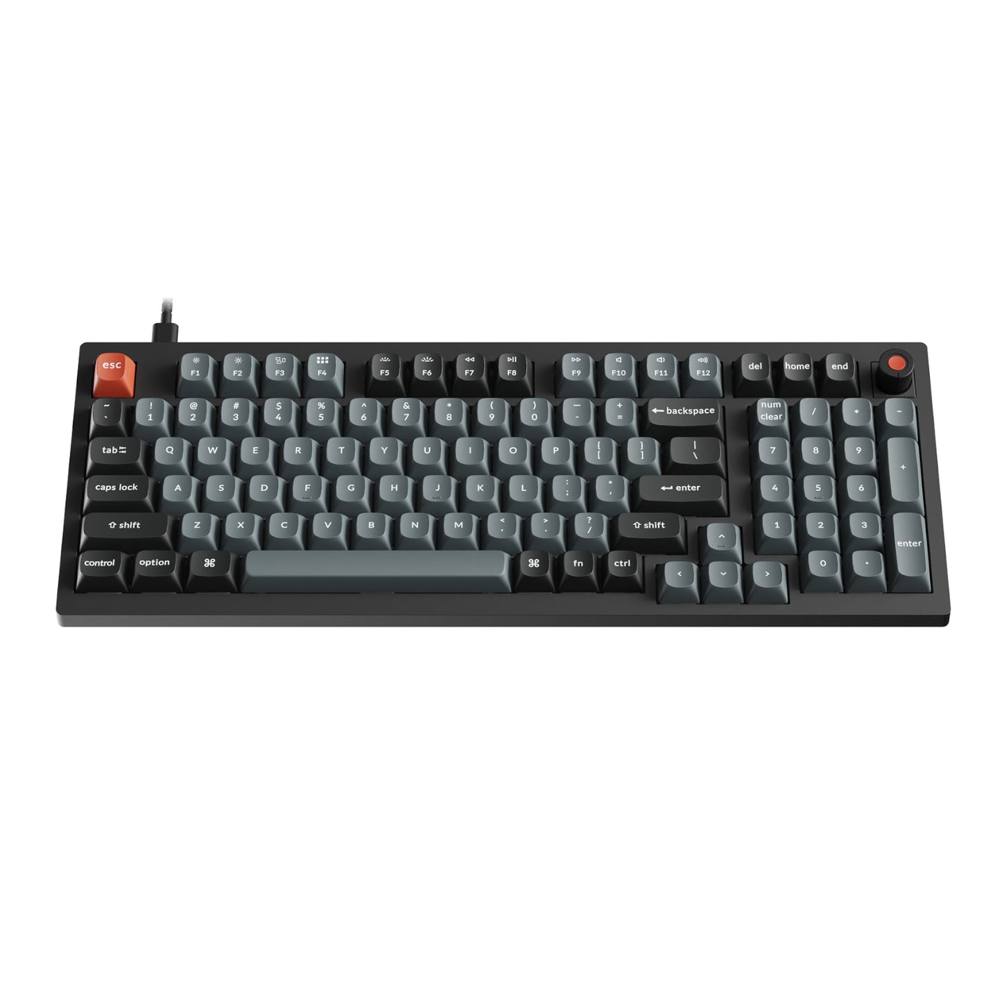 Keychron V5 Ultra 96% 8K Red Switch Hot-Swapple Silk POM RGB Wireless Keyboard