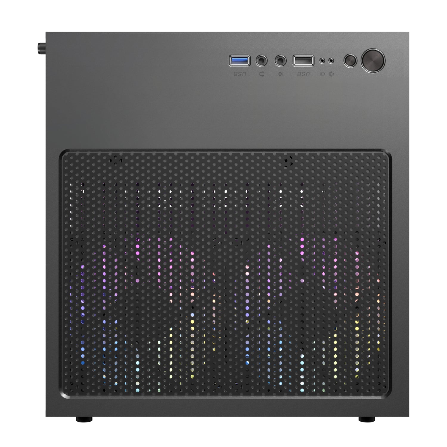 Antec VCX10M ARGB Micro-ATX | ITX Mini-Tower Gaming Chassis - Black
