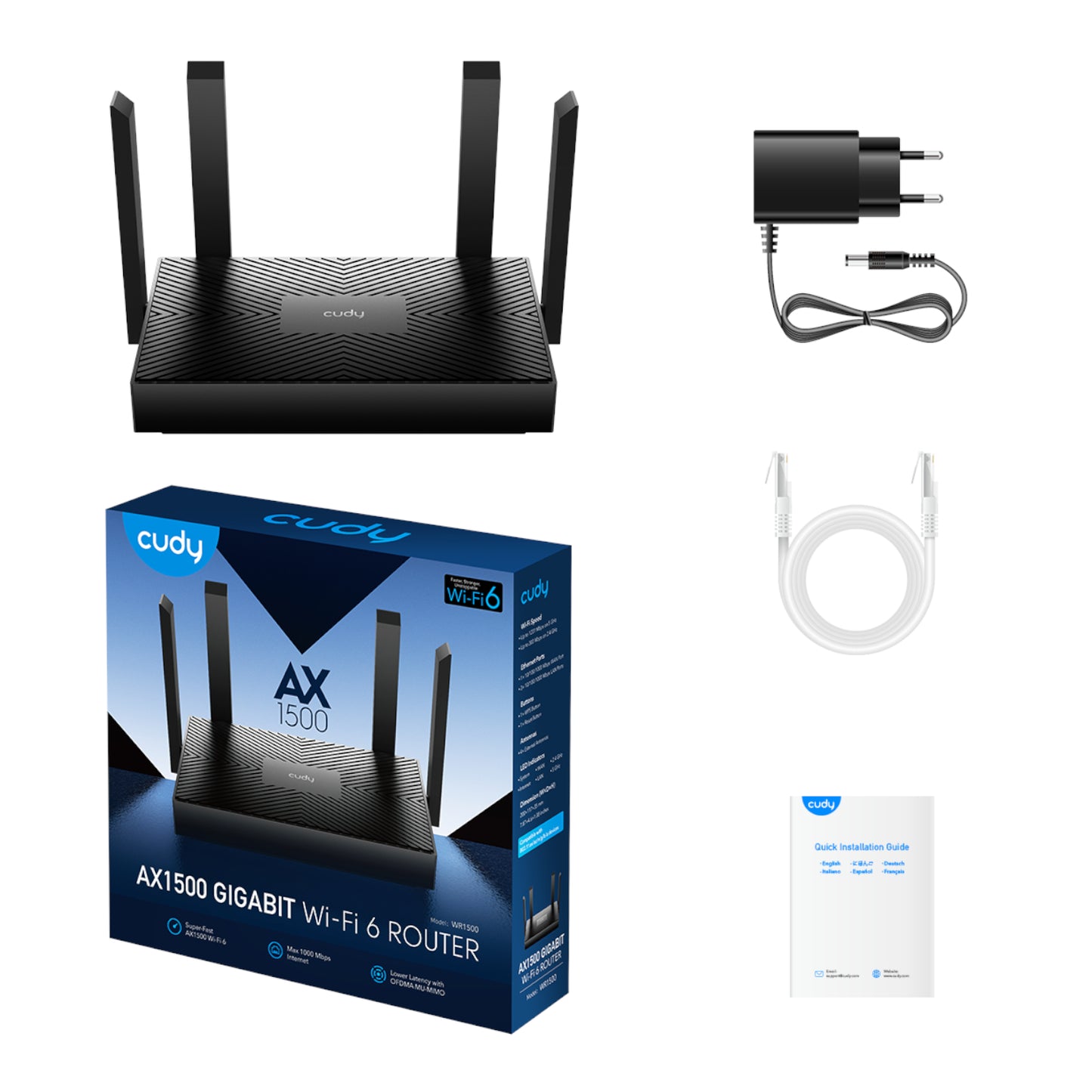 Cudy AX1500 Wi-Fi Router