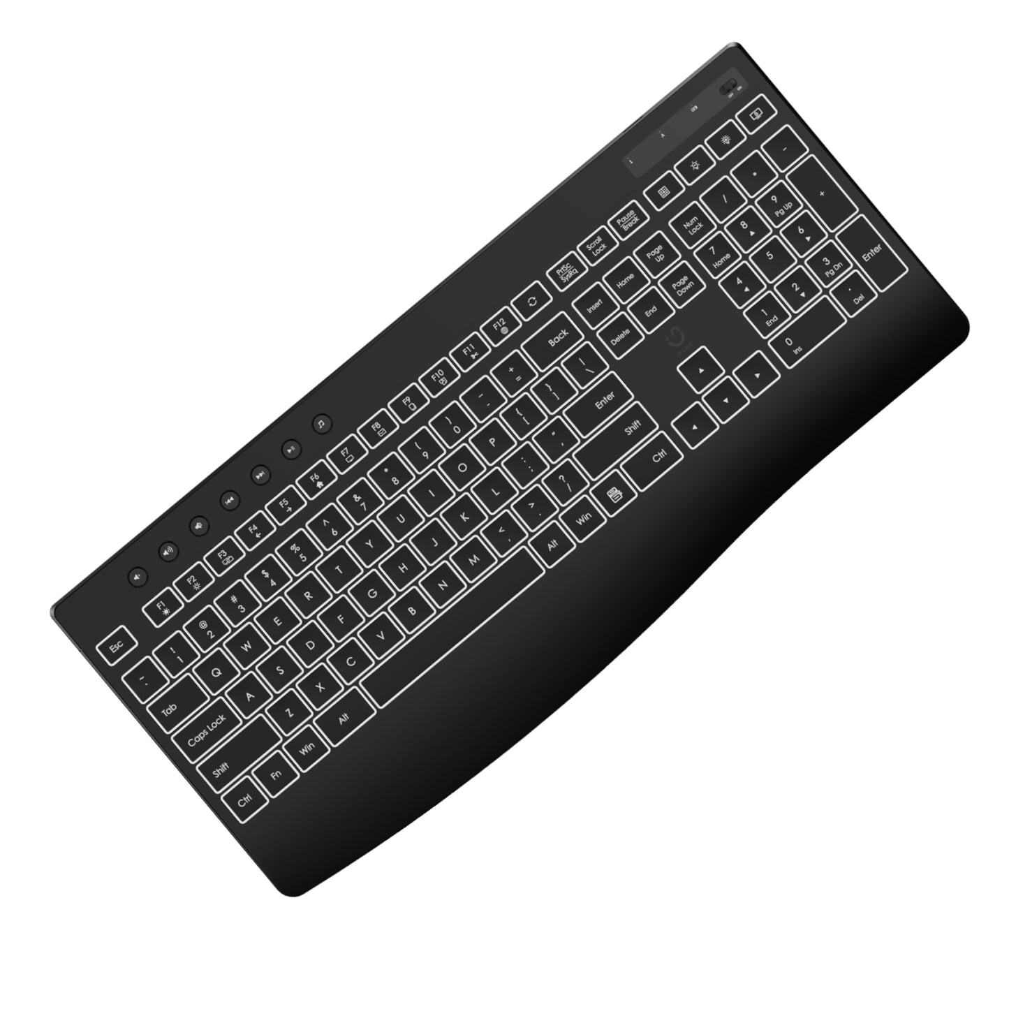 WINX DO Business Backlit Wired Keyboard and Mouse Combo